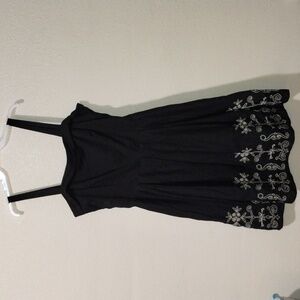 Alyn Paige New York black patterns sleeveless dress size 12